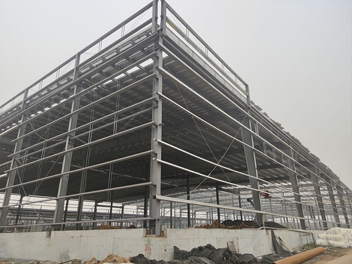 高平钢结构厂房网架工程