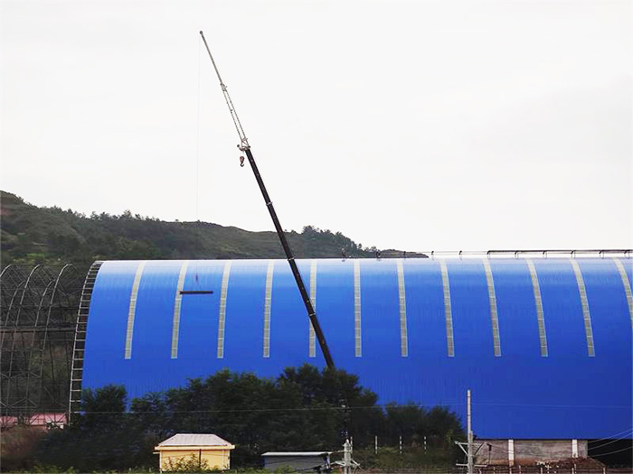 高平煤棚网架工程